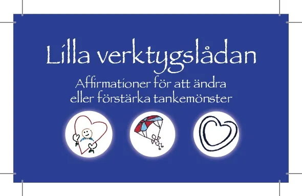 Affirmationskort i plåtask – 70 affirmationer i visitkortsstorlek